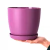 KADAX Matte Blumentopf "Agen", Pflanzkübel mit Untersetzer, Produktbild-Vorschau 13