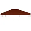 vidaXL Toit de pavillon 310 g / m² 3x4 m terre cuite Voir les images du produit 6