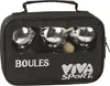 VIVA Boule-Spiel 6 Metallkugeln 4,5kg Nylontasche Produktbild-Vorschau 1
