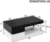 Merax Couchtisch 90x45x35,5cm mit LED, Sofatisch mit APP- Produktbild-Vorschau 5
