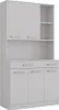 Küchenbuffet Vicco Raul Weiß 100.1 x 188.5 cm mit 5 Türen & Produktbild-Vorschau 1