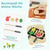 COSTWAY Cuisine extérieure pour enfants, cuisine en bois Voir les images du produit 6