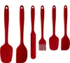 6-częściowy zestaw czerwonych łopatek i łopatek do patelni Podgląd zdjęcia produktu 2