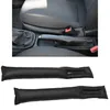 2x Autositz Lückenfüller Kunstleder Schwarz Polster Sitz Mittelkonsole Auto PKW – Produktansicht Produktbild-Vorschau