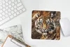 MuchoWow® Mauspad Mousepad Tiger - Malerei - Braun 20x20 cm Produktbild-Vorschau 5