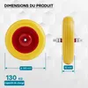 Wiltec ruota inPoliuretanoantiforatura 3.50-8 80 x 370 mm Anteprima dell’immagine prodotto 10