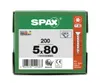 SPAX® 1191010500805 SPAX® Universalschrauben T20 Senkkopf Anteprima dell’immagine prodotto 23