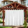 1x Vorhang Outdoor Wasserdicht Blickdicht 254cm Extra Breit Produktbild-Vorschau 6