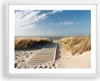 Gerahmtes Poster - Weißer Rahmen - Strand Meer Produktbild-Vorschau 1