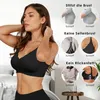 Damen-BH nahtlos Push-Up Formgebend Bequem Weich Schwarz XL Produktbild-Vorschau 4