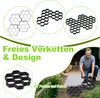 LARS360 DIY Betonform 1er Set, 7 Kammern Pflasterform, Produktbild-Vorschau 5