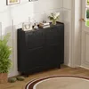 Armadio per scarpe UnboxG, 100 x 24 cm, nero, stretto, con Anteprima dell’immagine prodotto 12