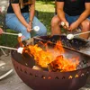 Focolare in acciaio Corten - Girevole e con ventilazione Anteprima dell’immagine prodotto 13