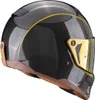 Scorpion EXO-HX1 Carbon SE Solid Gold Helm, schwarz/gold, M Náhled obrázku produktu 3