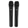 Wireless Microphone Mikrofon Set  2 Kanal UHF/VHF Hand Produktbild-Vorschau 3