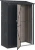 vidaXL Capannoni da giardino antracite 140,5 x 74 x 200 cm Anteprima dell’immagine prodotto 3