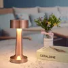 (Rose Gold) Kovová noční lampička, noční lampička s USB Náhled obrázku produktu 2