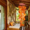 Tokoindah Capiz-Muschel-Girlande in Orange, hängende Deko Produktbild-Vorschau 2