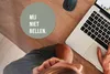 MuchoWow® Mauspad Mousepad Zitate - Sprichwörter - Ruf mich Produktbild-Vorschau 3