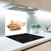 Glas Herdabdeckplatte 60x52 cm Spritzschutz Produktbild-Vorschau 3