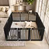 COSTWAY, jaula plegable para cachorros, valla para perros Vista previa de la imagen del producto 2