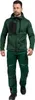 A man wearing work pants and a hooded jacket. Produktbild-Vorschau