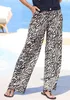 LASCANA Palazzohose aus leichter Jerseyware creme-graublau Produktbild-Vorschau 2