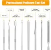 8 Stück Set Eingewachsene und Nagelfeile, Kit zur Produktbild-Vorschau 3