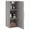 Wandschrank Grau Sonoma 34,5x34x90 cm Produktbild-Vorschau 5