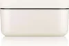 A white ice box with a black trim is shown against a white background. Podgląd zdjęcia produktu