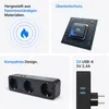 VOOMY Adattatore per prese multiple 5 in 1 con 2 USB e 3 Anteprima dell’immagine prodotto 5