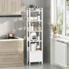 Bücherregal mit Schublade, Standregal, 6 Ebenen, 33 x 24 x Produktbild-Vorschau 7