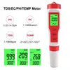 4-in-1 Wasserqualität-Tester, Tragbar Elektronischer Produktbild-Vorschau 2