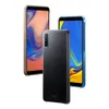 Three smartphones are displayed against a white background. One is gold, one is black with a textured back, and one is blue. Náhled obrázku produktu