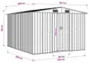 vidaXL Tuinhuis, 257x298x178 cm, metaal, antraciet Productafbeelding-voorbeeld 6