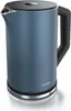 A blue electric kettle on a white surface. Náhľad obrázku produktu