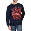 Herren Langarm-Pullover Blau: Stylisches Sweatshirt mit Produktbild-Vorschau 3