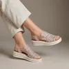 Rieker Damen Hochfront Sandale mit Strass Plateau und Produktbild-Vorschau 20