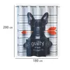 Anti-Schimmel Duschvorhang Guilty Dog Flex Produktbild-Vorschau 9