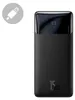 A black power bank with a digital display showing '99' and '15w' printed on the body, set against a white background. Podgląd zdjęcia produktu