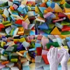 Omgoods - Mosaici in vetro per progetti creativi, 850 pezzi Anteprima dell’immagine prodotto 1