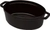 Staub Cocotte - Einzelpfanne - Schwarz - Eisenguss - 4,25 l Voir les images du produit 3