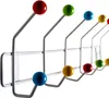 Farbenfrohe GARDEROBENLEISTE COLOUR BALL | weiss-bunt Produktbild-Vorschau 1