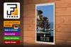 Holzschild Reise 20x30cm Toskana Italien Hafen Meer Produktbild-Vorschau 4