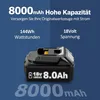 2 Stück Für Akku, Ersatzakku für Akku Makita BL1850 BL1850B Produktbild-Vorschau 7