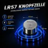 20 x Wilhelm AG7 LR57 - L927 - 195 - 395 - GP95A Produktbild-Vorschau 4