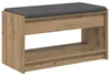 vidaXL Flurbank, chêne artisanal, 83 x 38 x 45 cm Voir les images du produit 1