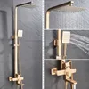 Linuode Kúpeľňová batéria Matte Black Rain Shower Bath Náhľad obrázku produktu 1