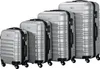 Set di valigie Zelsius 4 pezzi, grigio, valigia da viaggio Anteprima dell’immagine prodotto 7