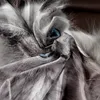 A close-up, abstract view of a cat's face, with its fur and blue eyes prominently featured. The image is distorted and swirled, giving it a unique artistic quality. Produktbild-Vorschau
